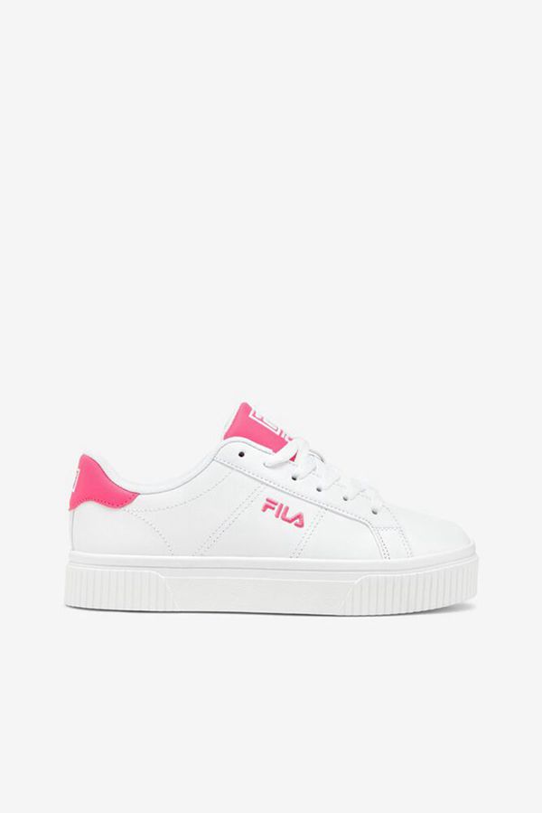 Zapatillas Fila Mujer Blancas / Blancas / Rosas - Panache Creeper - España 709836ETP